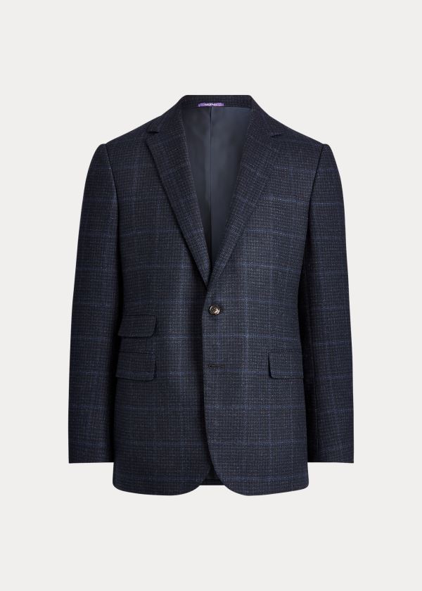 Men's Ralph Lauren Gregory Plaid Wool Suit Jacket | 235816RBZ